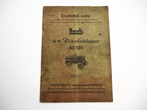 Bautz as120 dieselschlepper - as120, 14