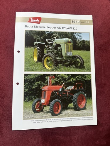 Bautz traktor dieselschlepper - bautz,