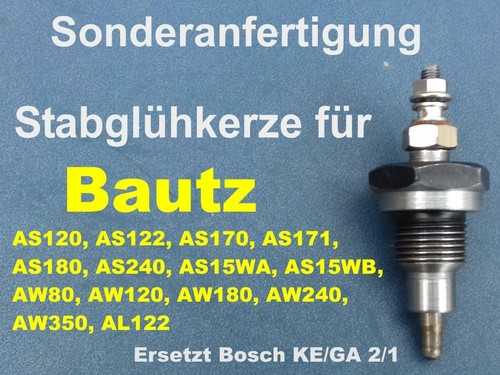 Glühkerzen umbausatz bautz - umbausatz,