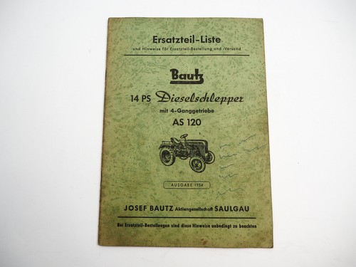 Bautz as120 dieselschlepper - bautz,